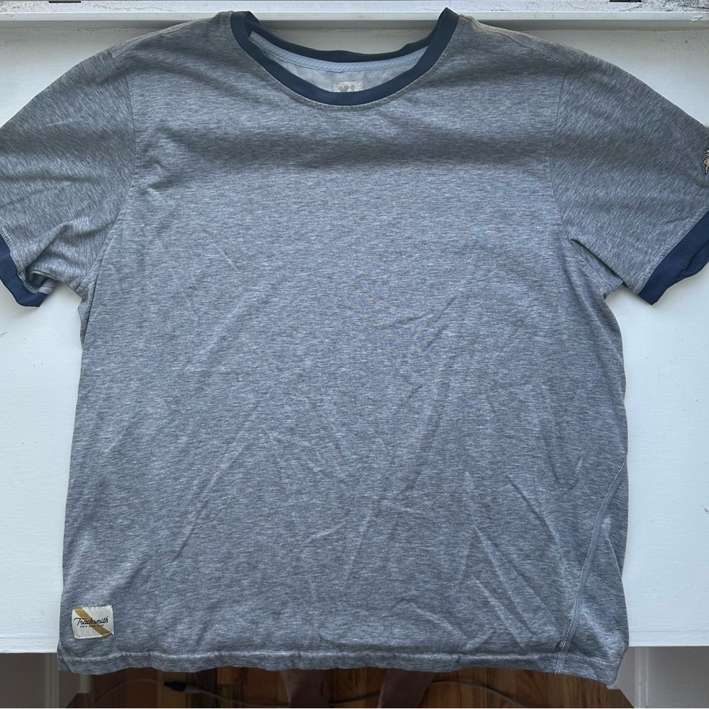 Tracksmith Gray Towne Tee
